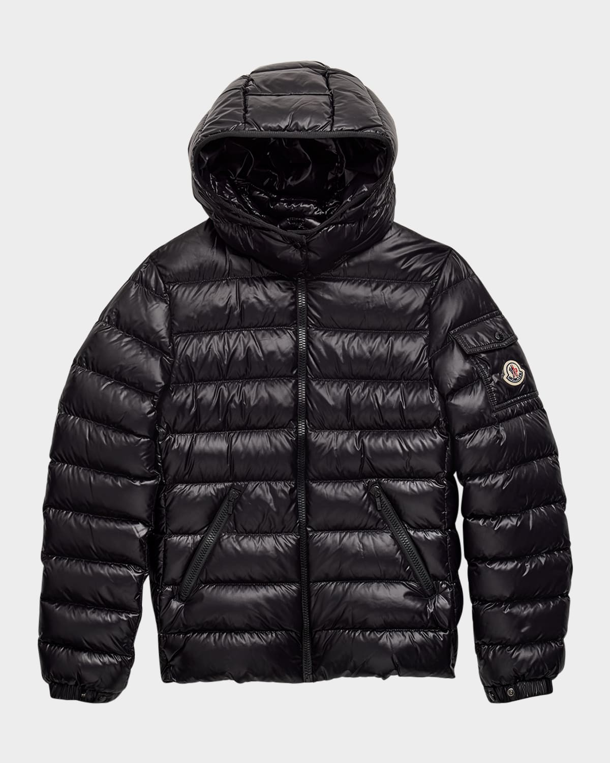 Moncler New Maya Down-filled Padded Jacket In Black