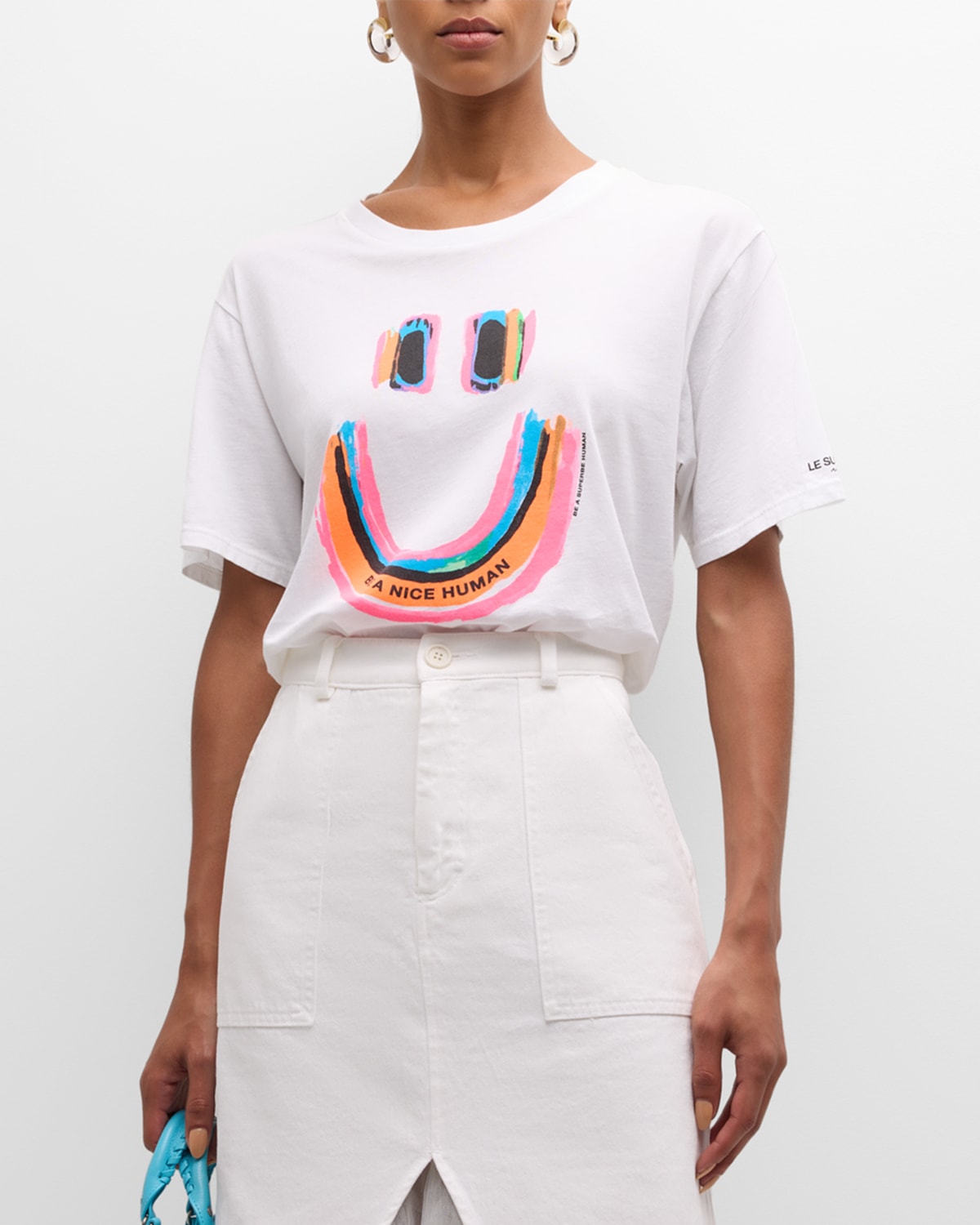 Le Superbe Summer Of Love Tee In White