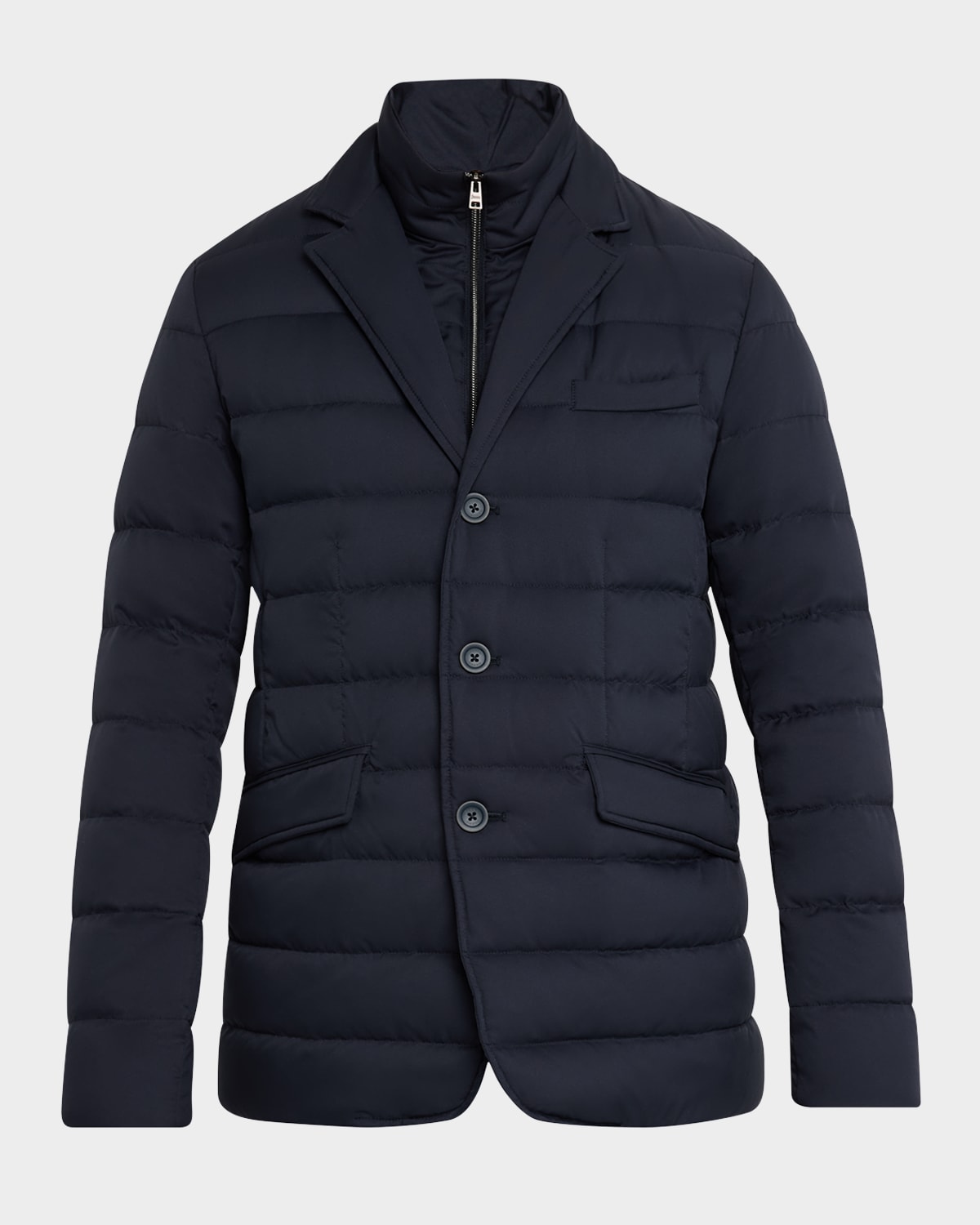 Herno Down Jacket In Blue