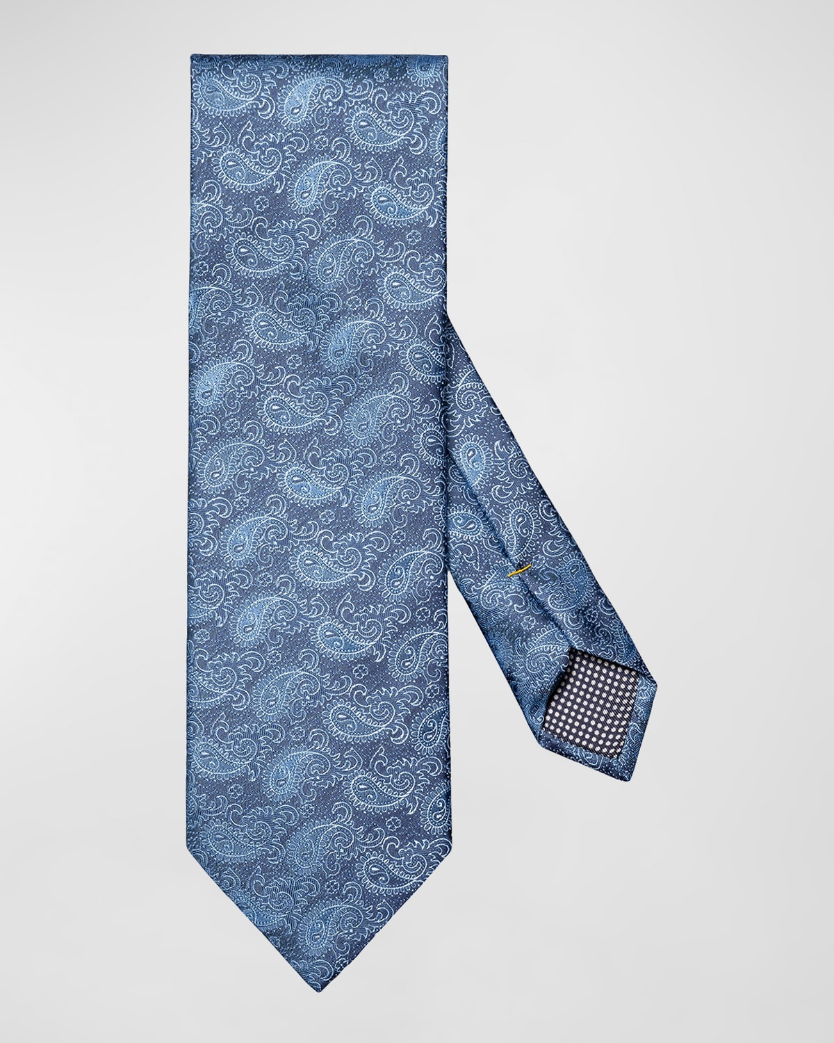 Eton Men's Silk Paisley Tie In Blue