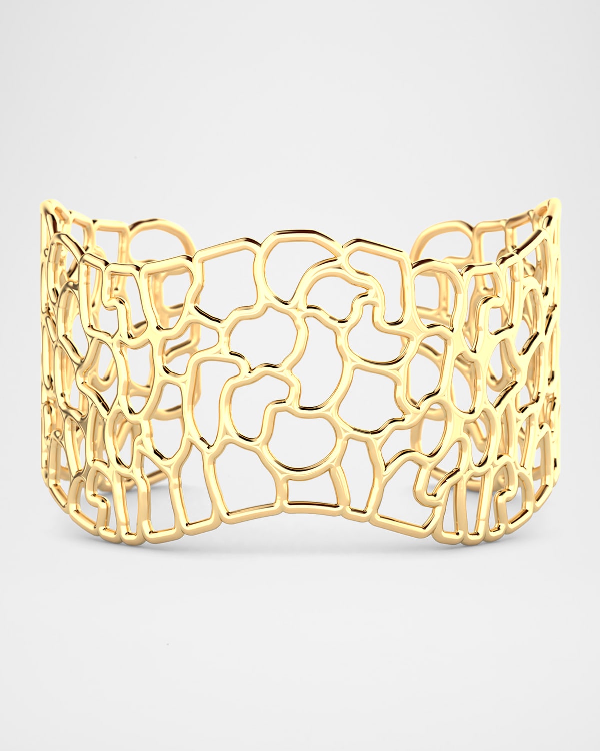 18K Gold Canyon Cuff