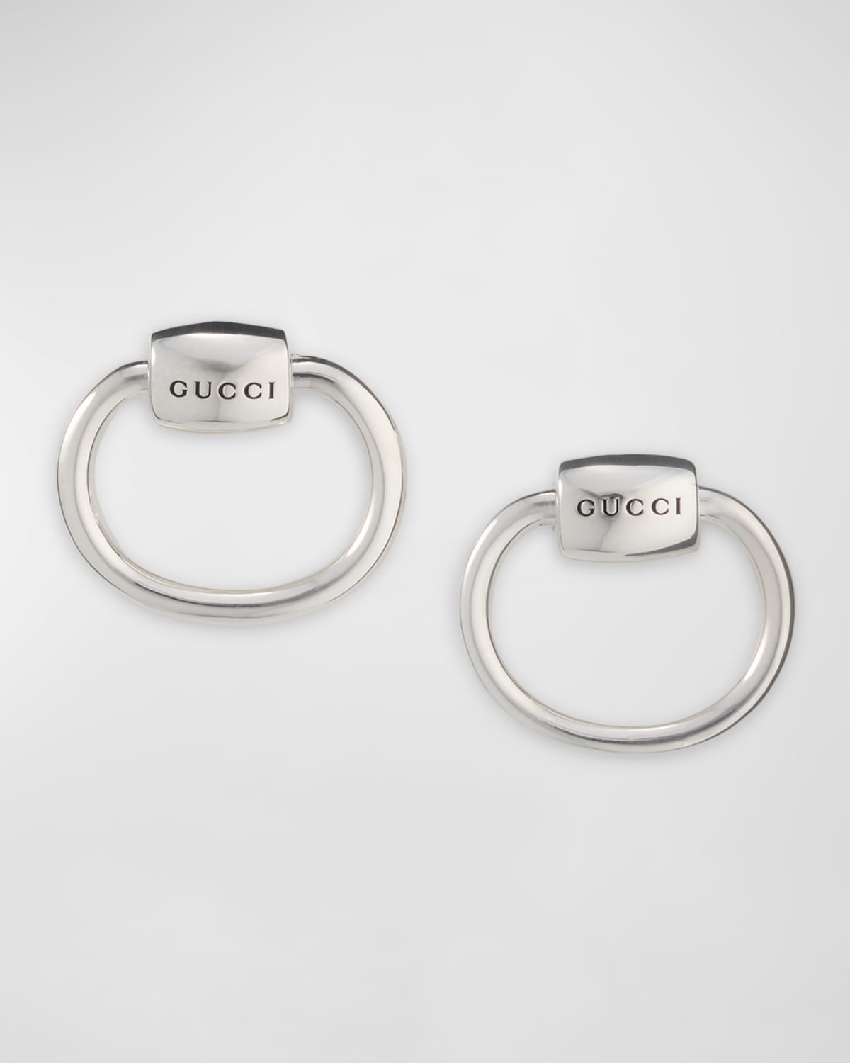 Horsebit Stud Earrings