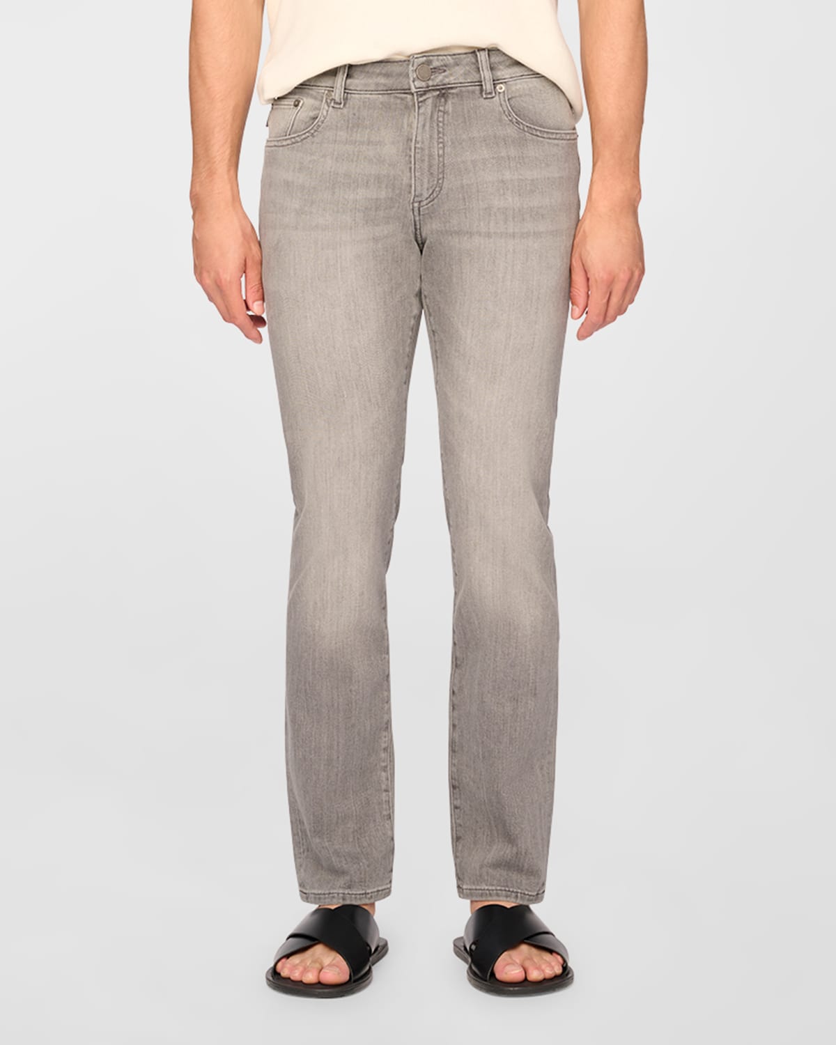 Dl1961 Men's Nick Slim-fit Jeans In Gray