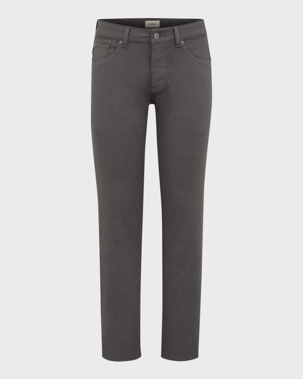 Dl1961 Men's Ivan Slim 5-pocket Trousers In Dark Grey