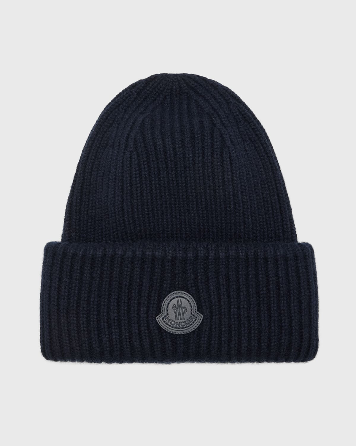 Men's Ribbed Cashmere Beanie