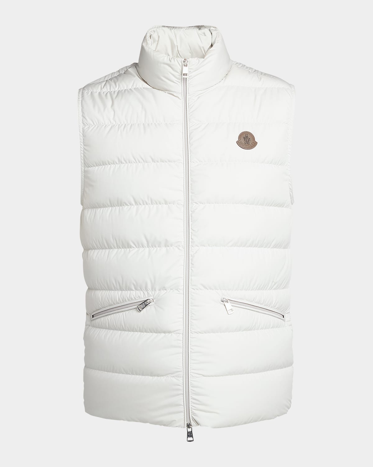 Moncler Treompan Down Vest White In Miscellaneous