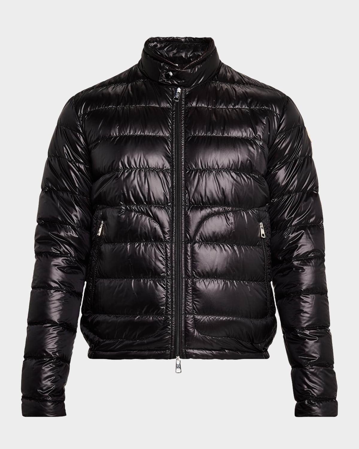 話題の行列 Moncler Acorus Lightweight Nylon Down Jacket In Black | ModeSens ダウンジャケット