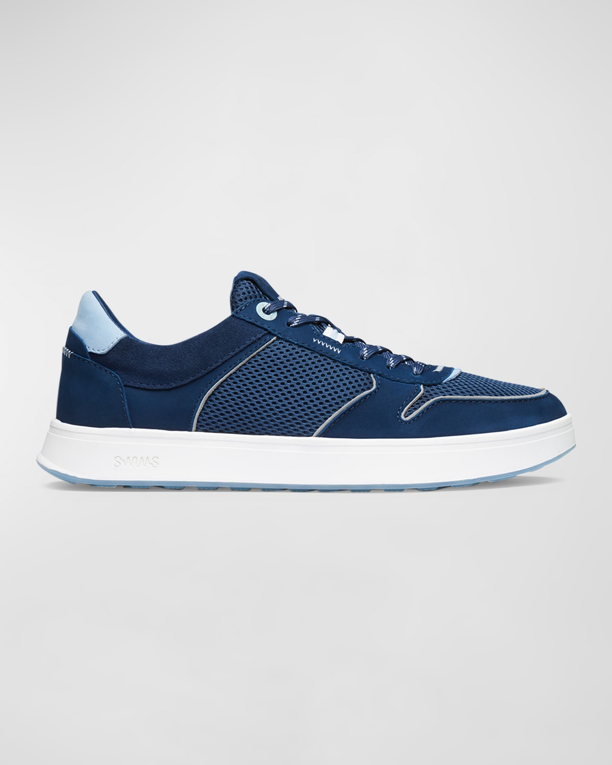 Men's Strada Mix-Leather and Mesh Sneakers