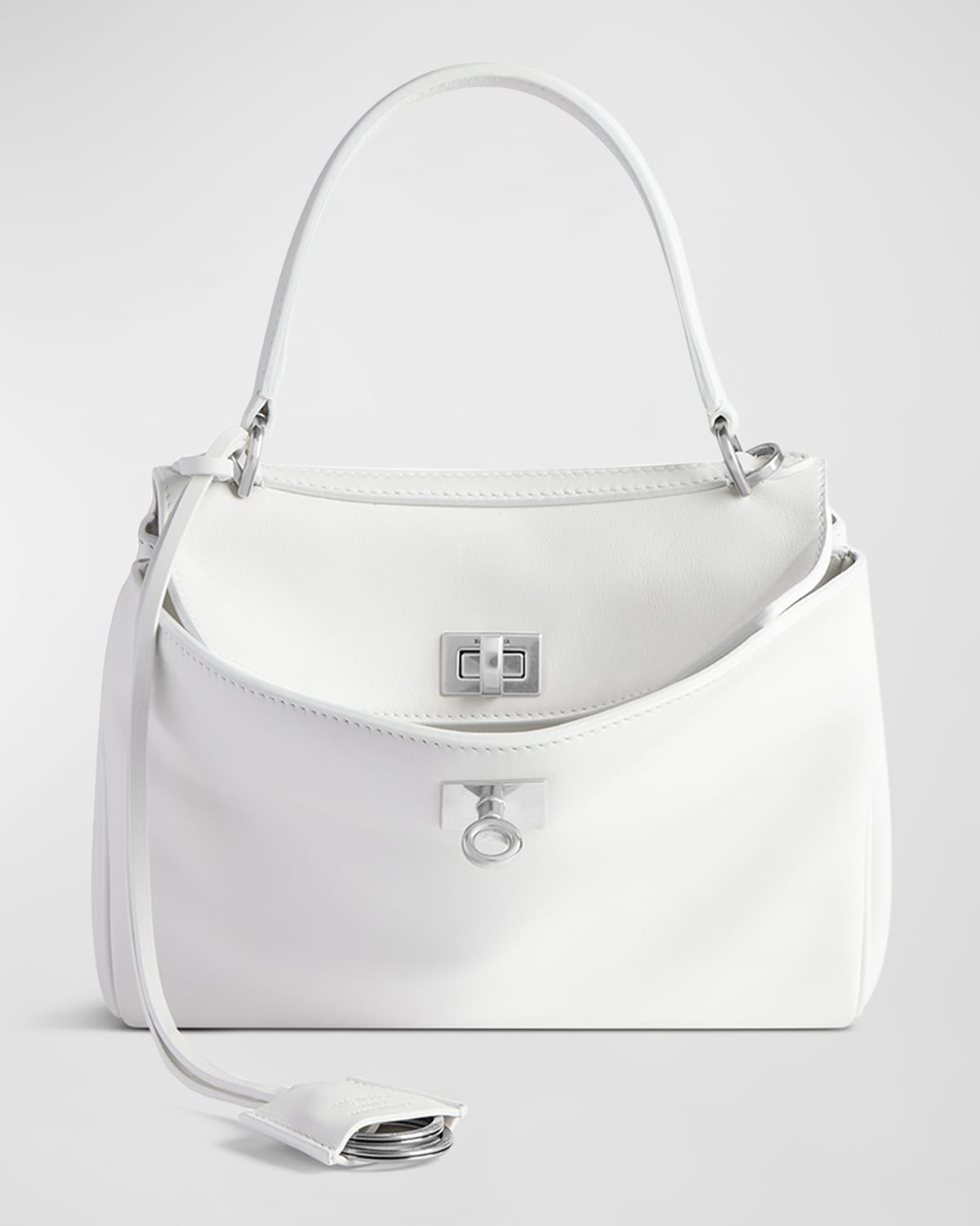 Balenciaga Mini Rodeo Leather Top Handle Bag