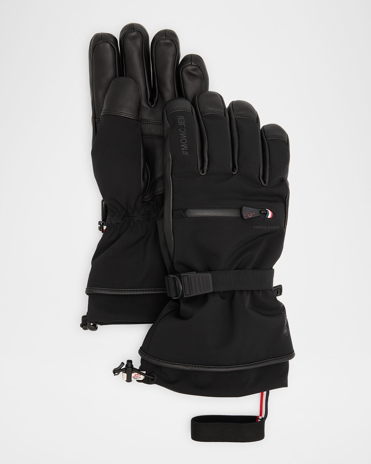 Men's Padded Contrast Ski Gloves