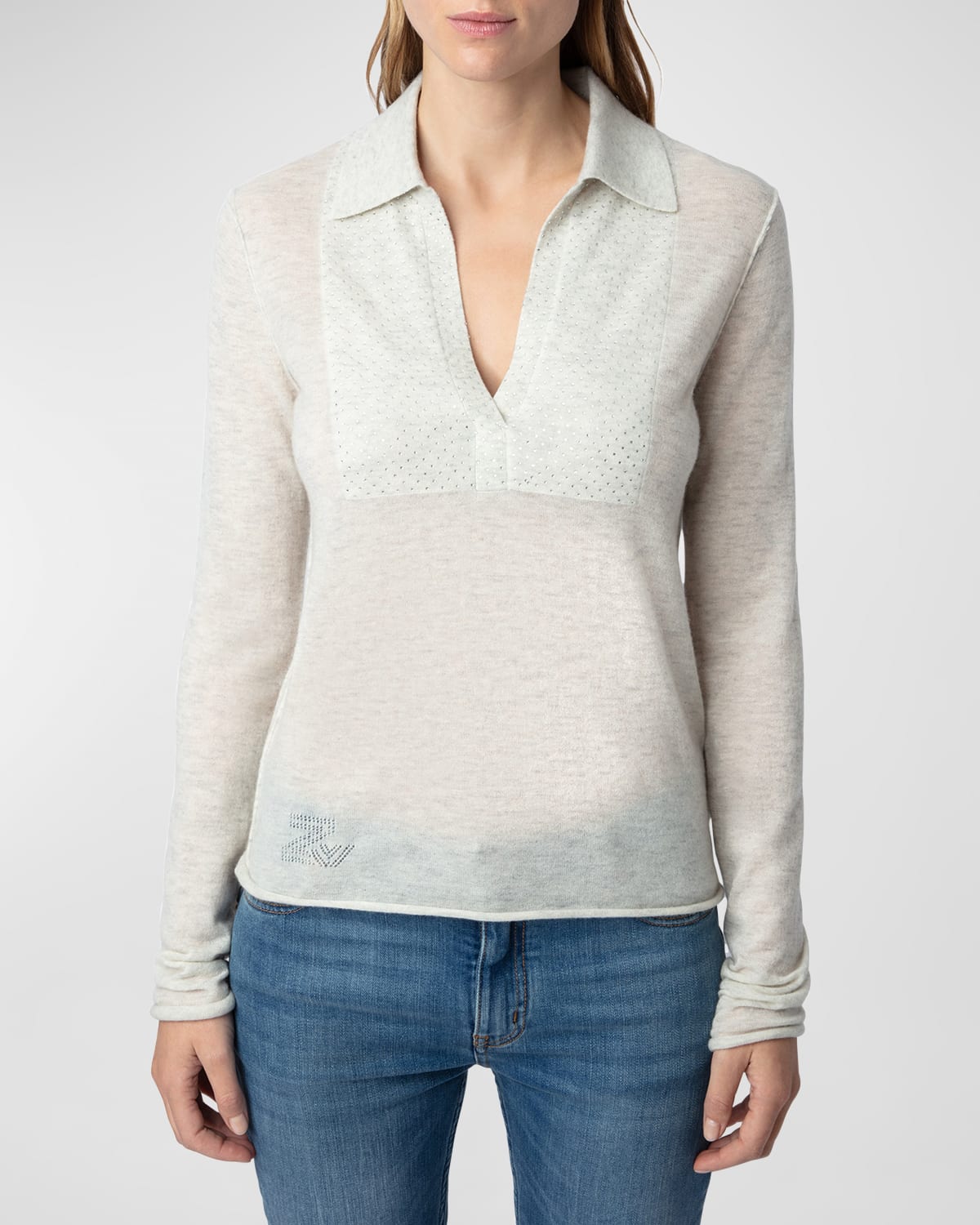 Sally Diamante Cashmere Sweater