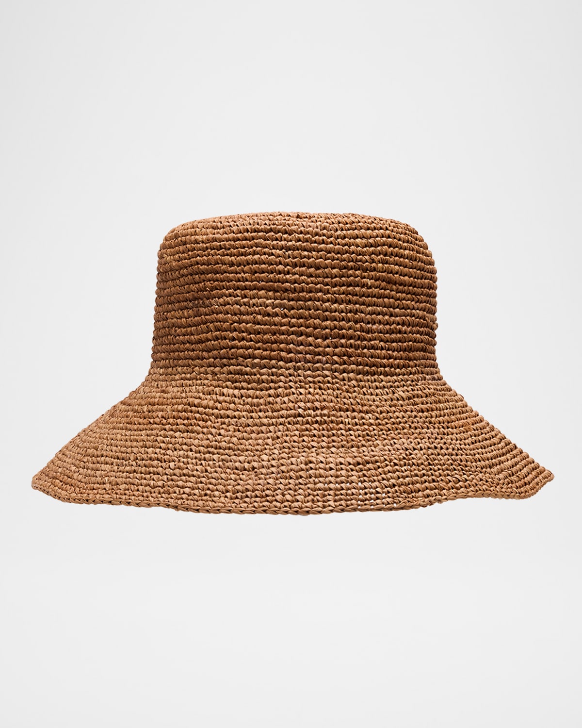 Jade Raffia Bucket Hat