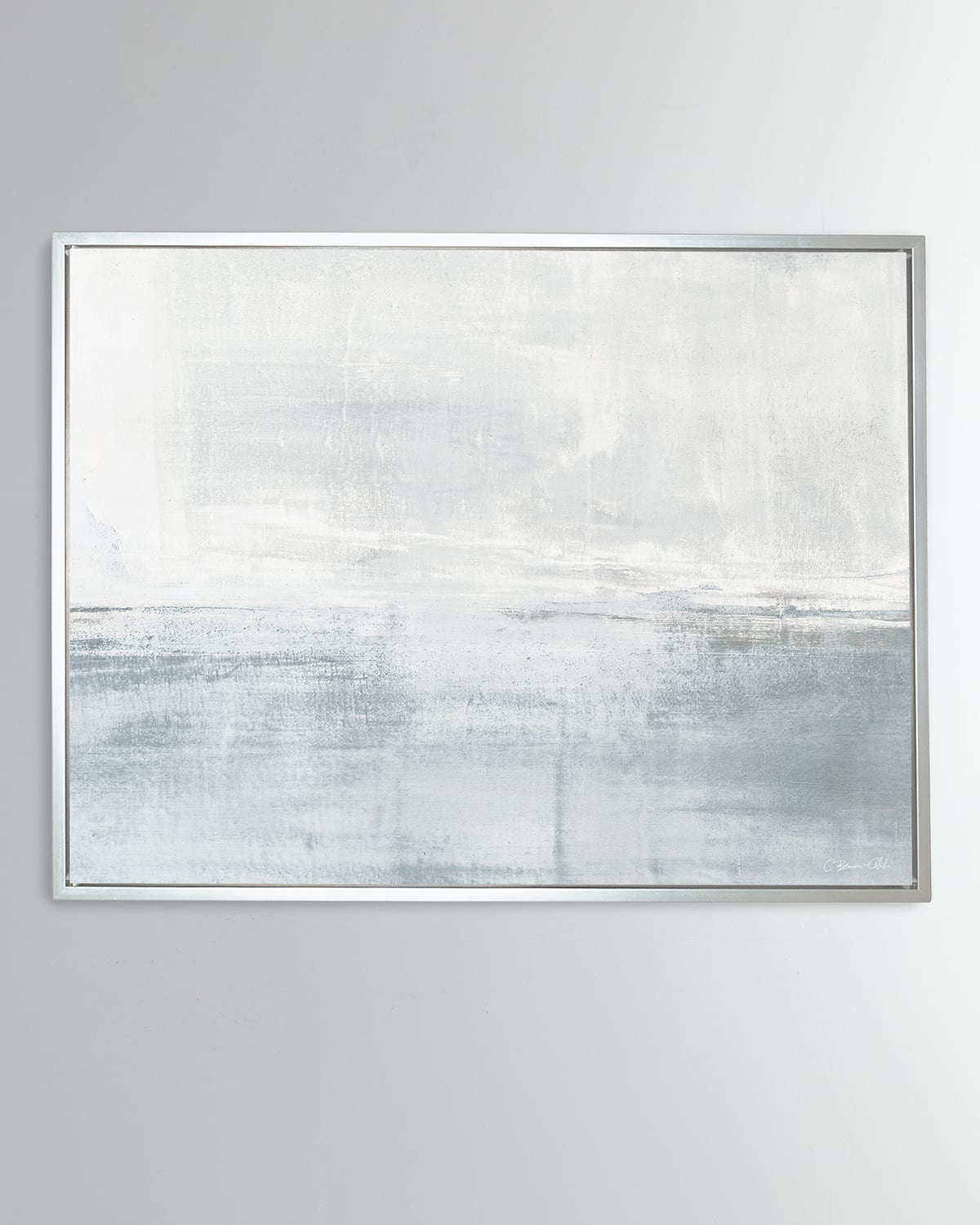 Benson-cobb Studios Between The Lines Giclee, 40" X 30" In Gray