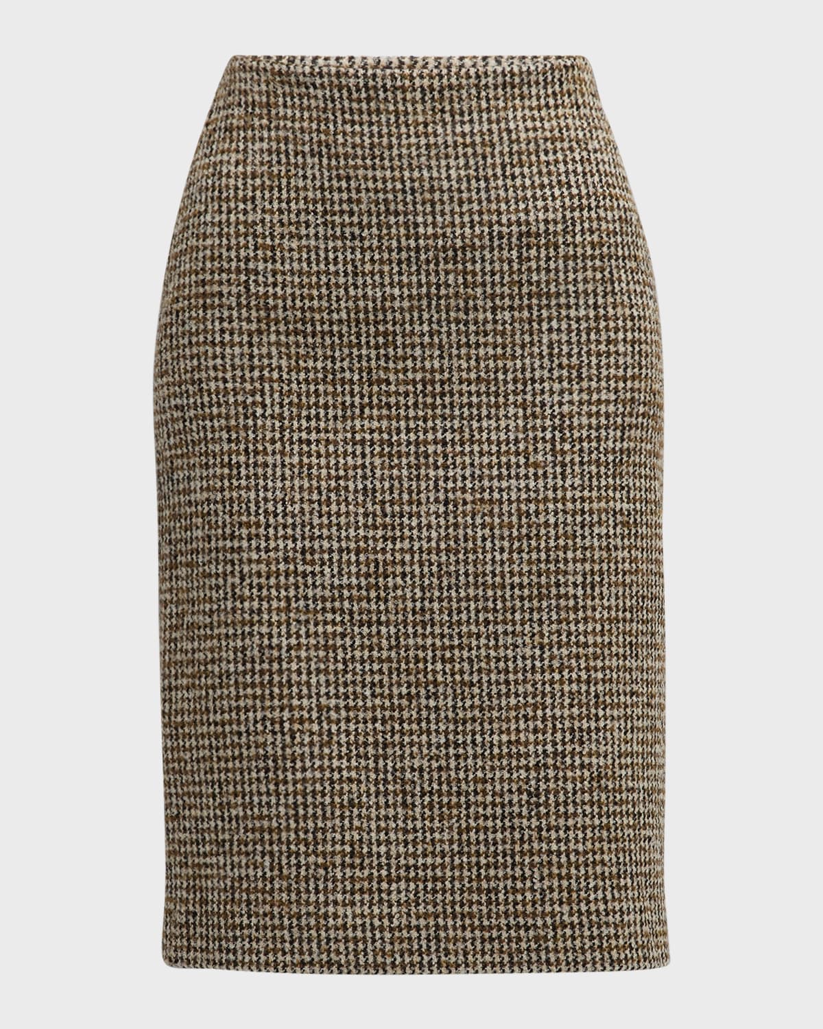 A.L.C. Cara Straight Houndstooth Skirt