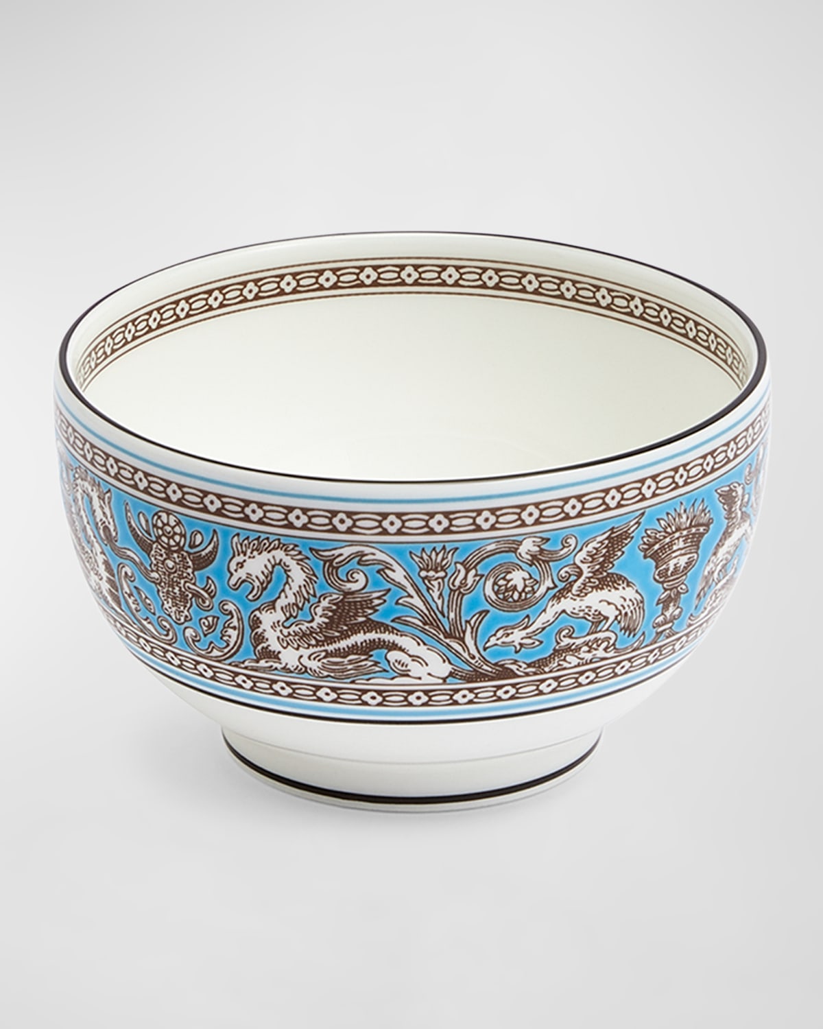 Wedgwood Florentine Turquoise Rice Bowl In Blue