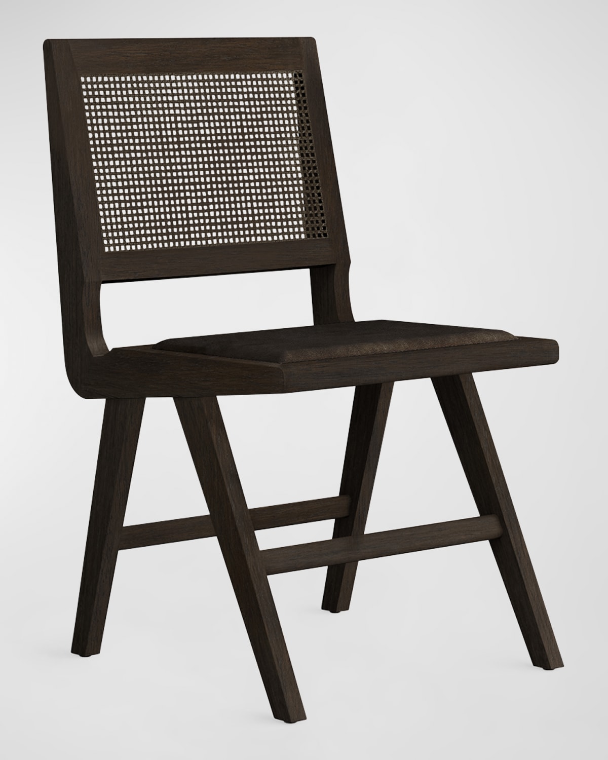 Cavalletto Home Cane Dining Side Chair, Set Of 2 In Banco Brown
