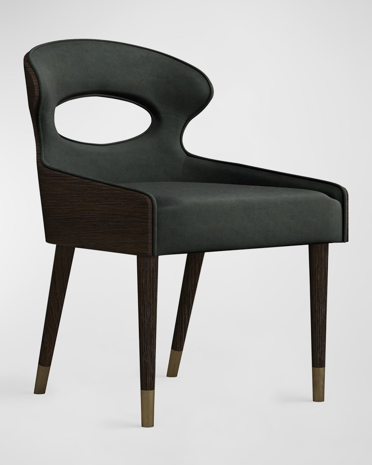 Cavalletto Home Bowen Dining Host Chair In Banco Brown