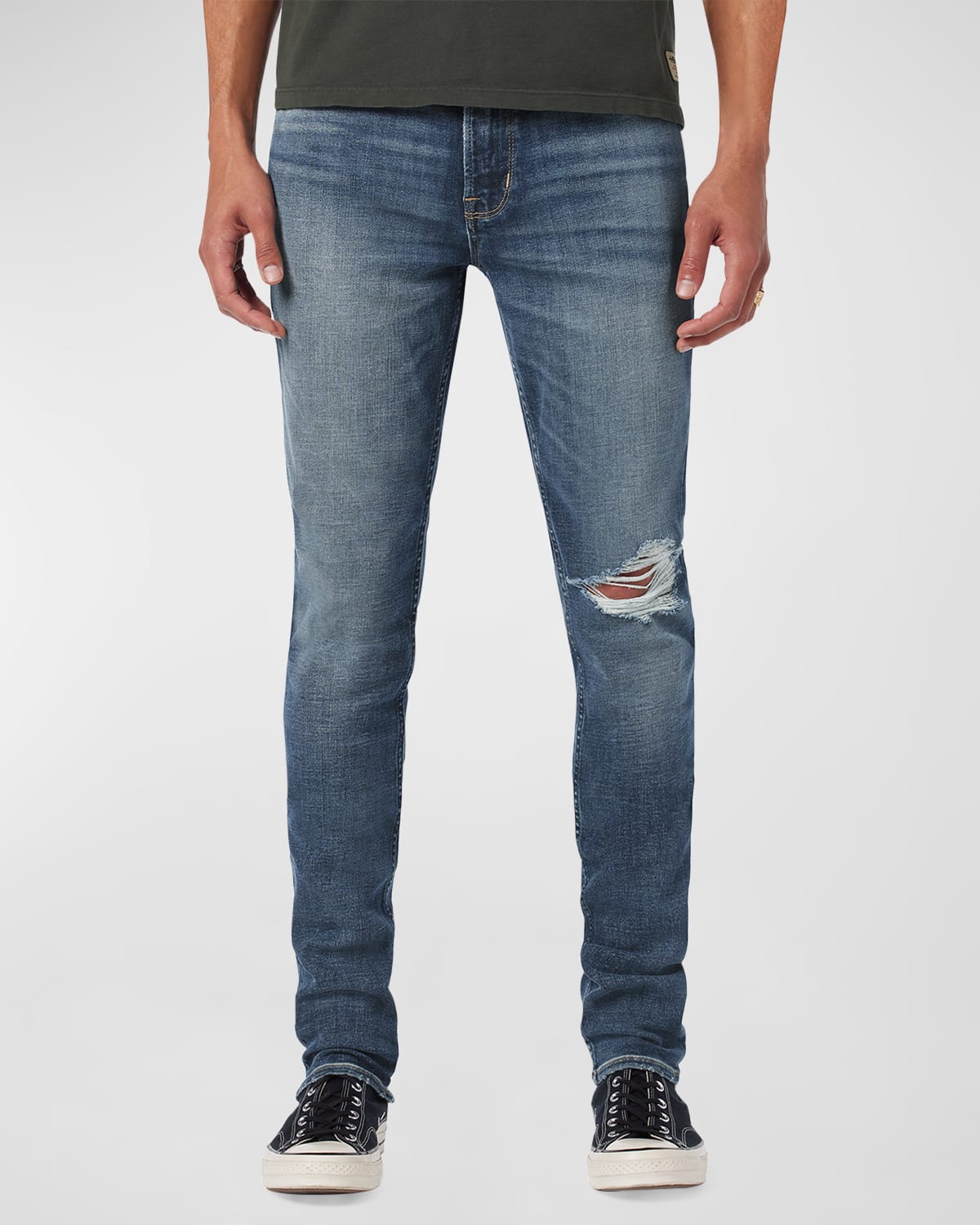 Shop Hudson Men's Zack Skinny Jeans In Monsoon