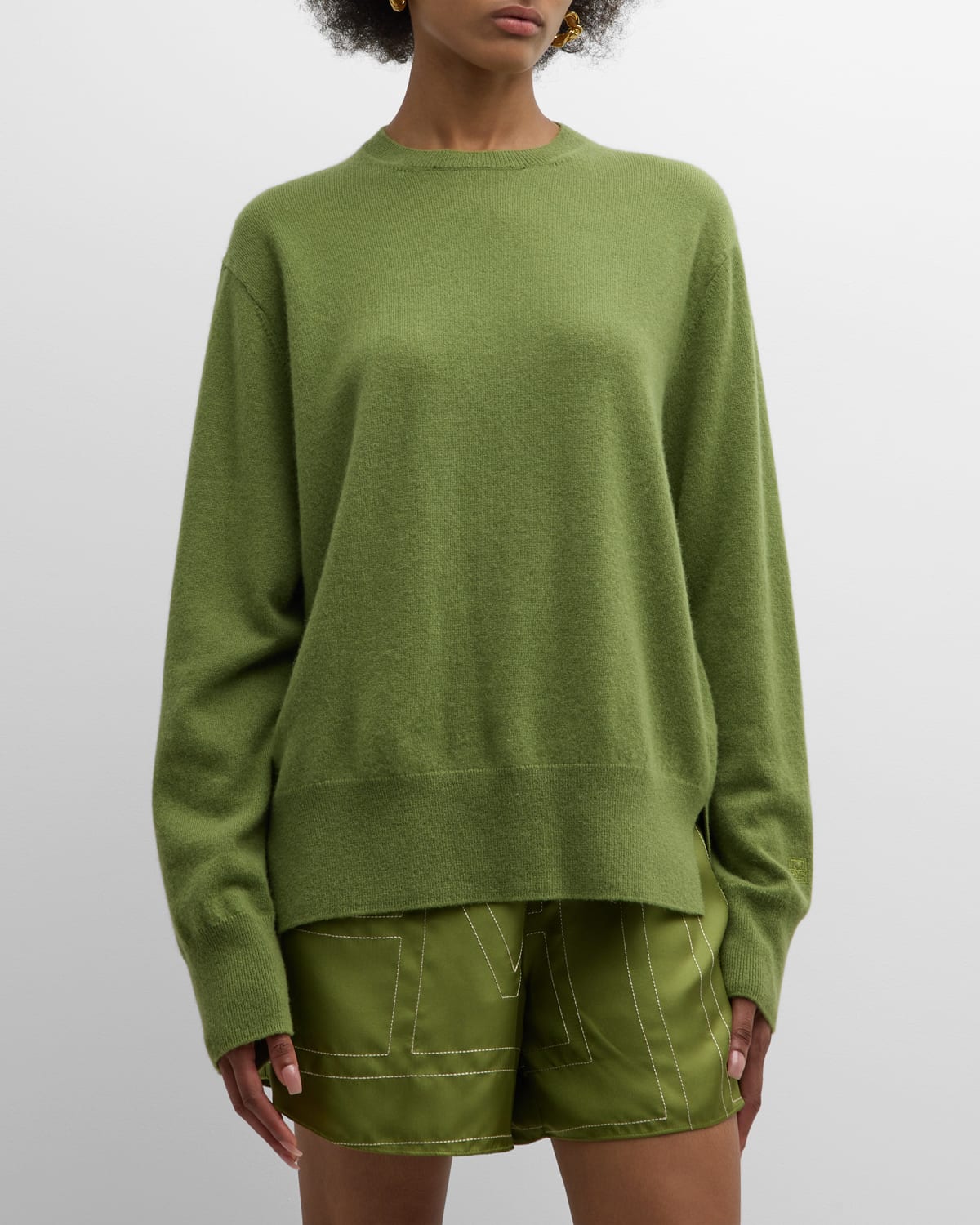 Cashmere Knit Crewneck Sweater