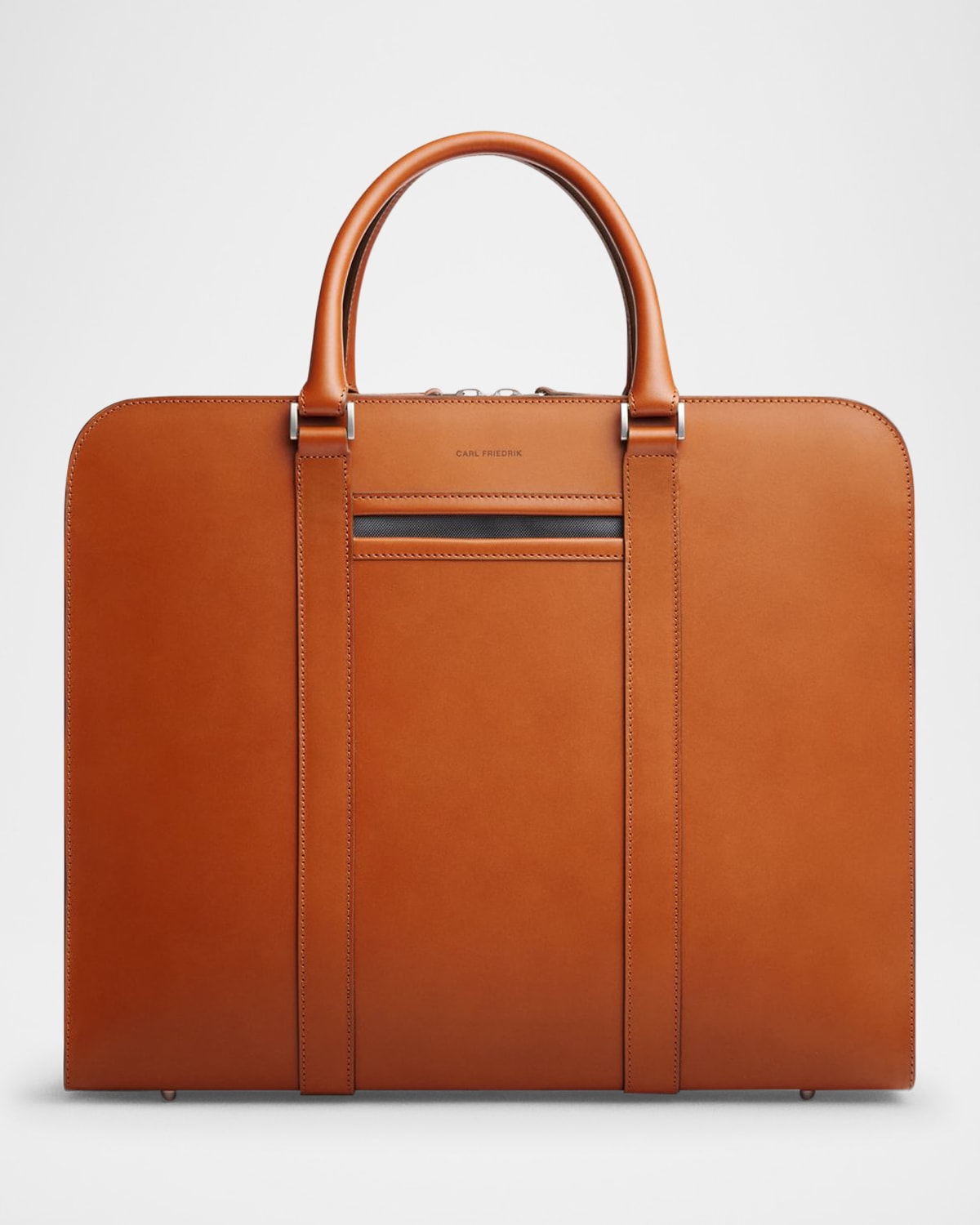 Carl Friedrik Palissy Overnight Bag In Cognac
