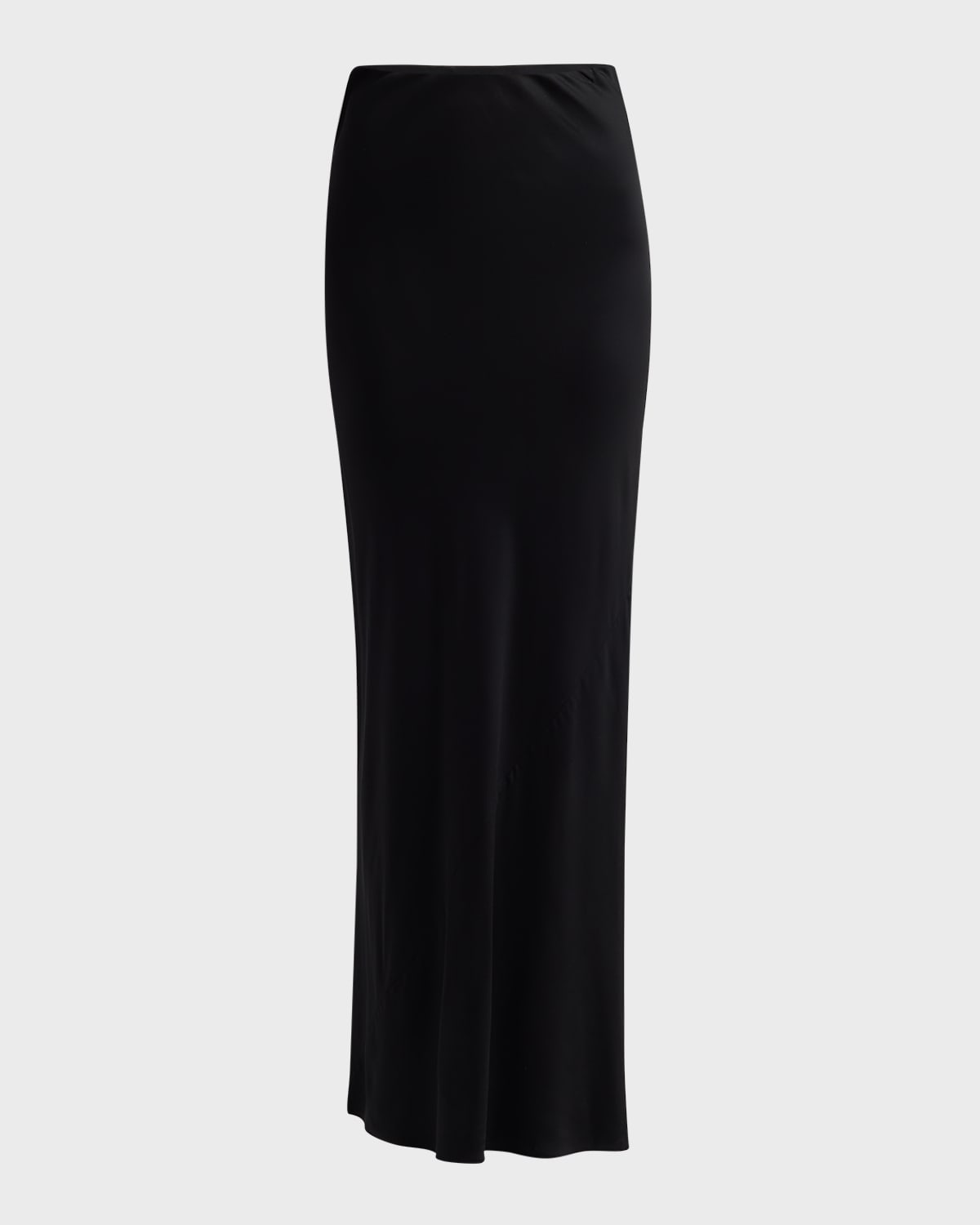 A.l.c Greta Satin Maxi Skirt In Black