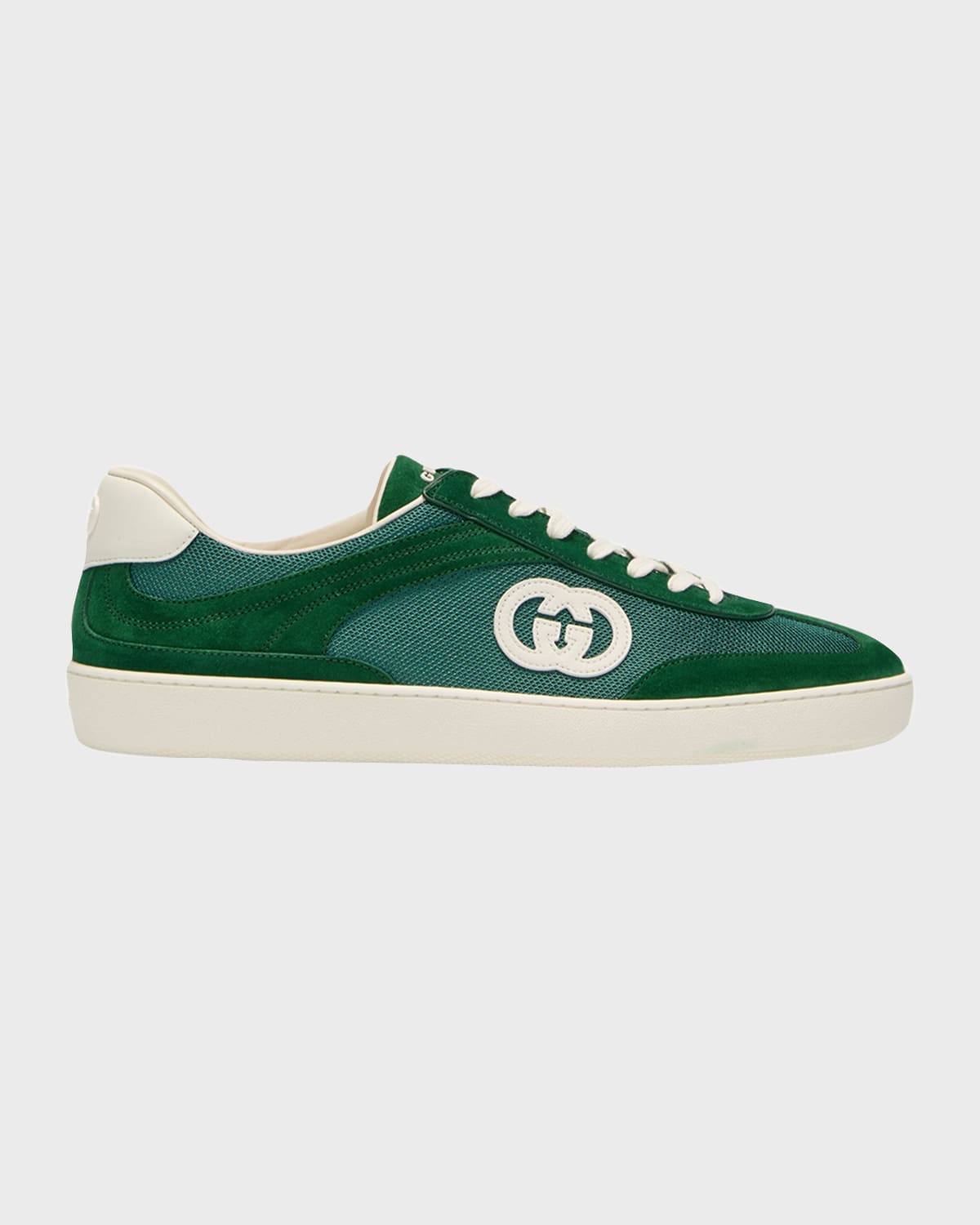 Men's G75 Canvas and Suede T-Toe Low-Top Sneakers