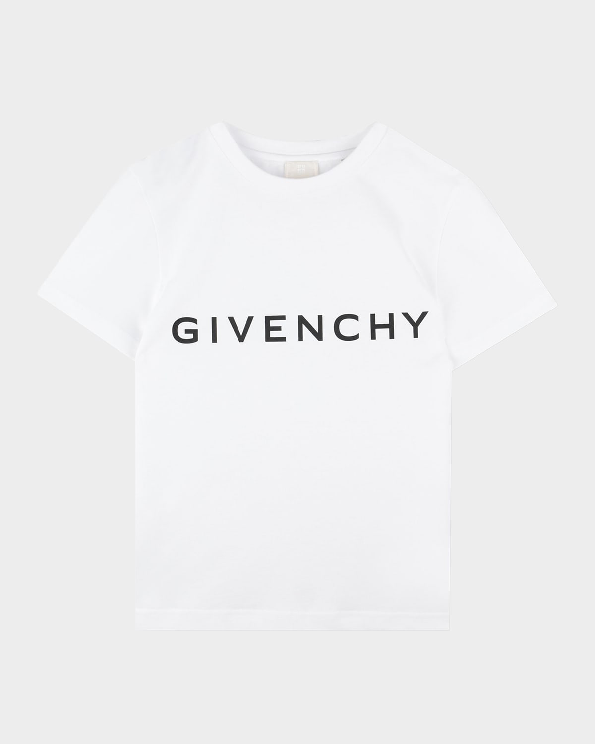 GIVENCHY BOY'S CONTRAST LOGO-PRINT T-SHIRT 