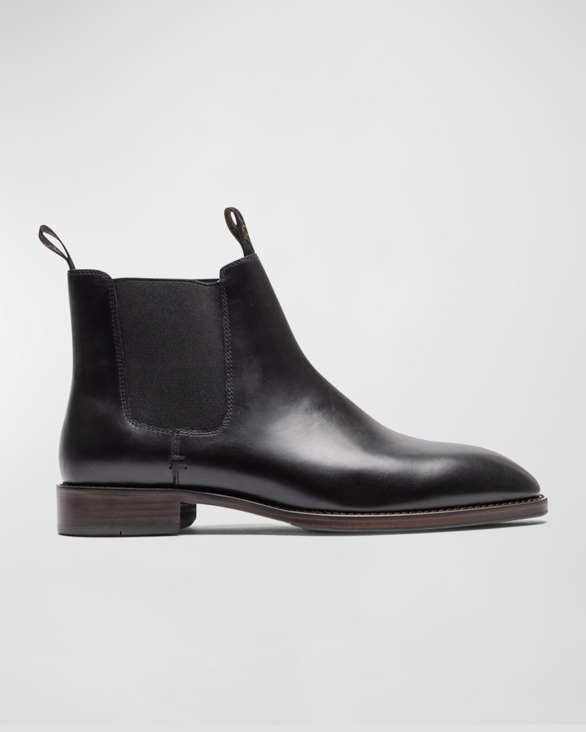 Shop Rodd & Gunn Men's Farmlands Leather Chelsea Boots In Nero