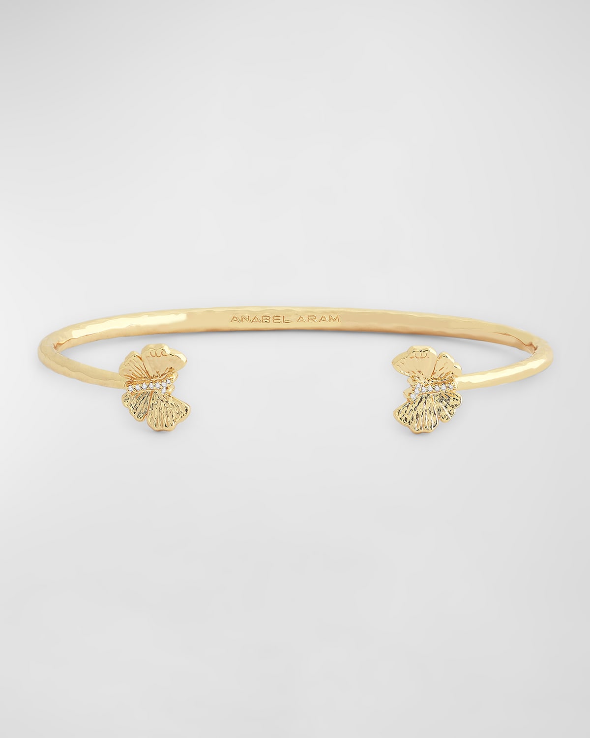 Butterfly Gold Bangle