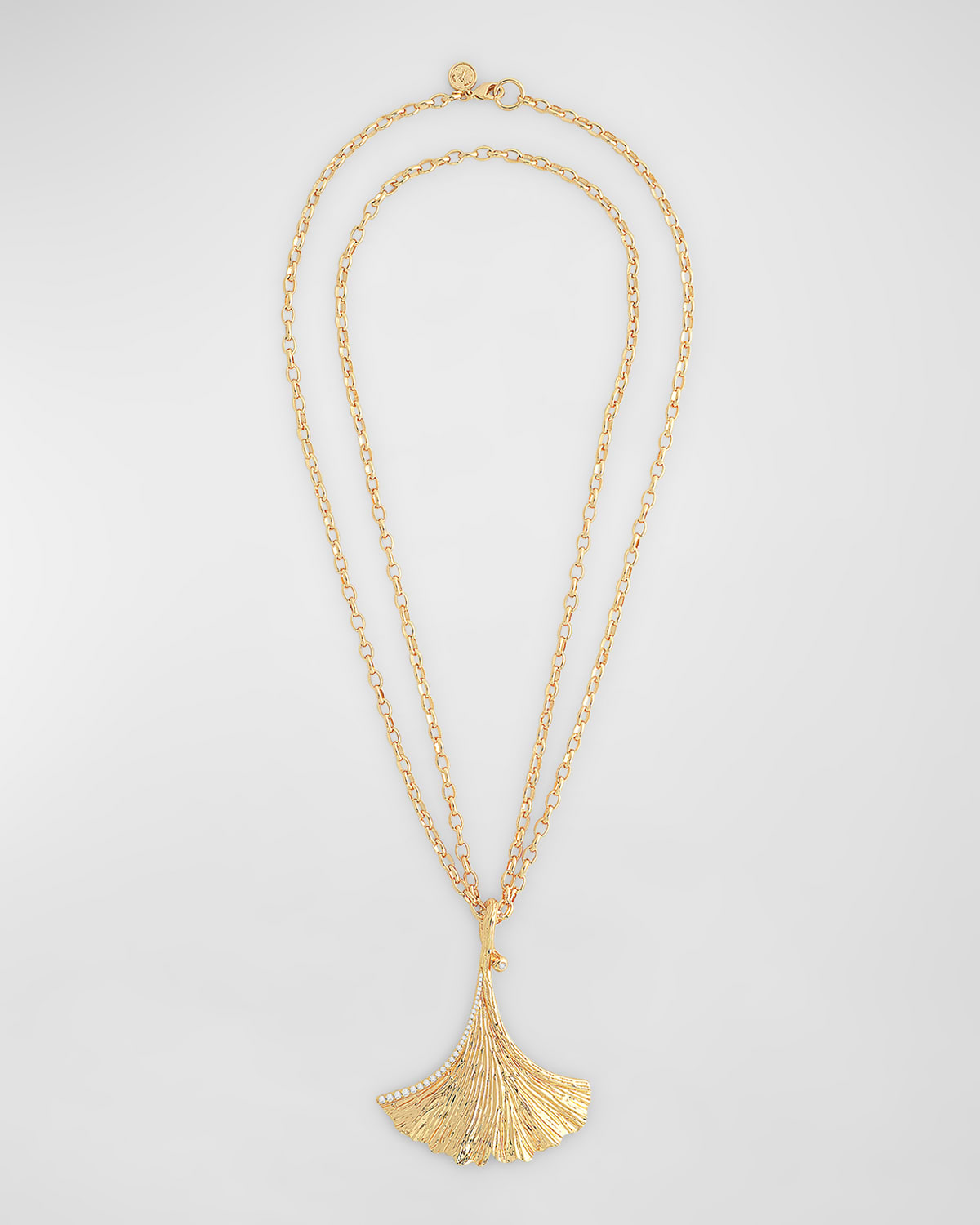 Ginkgo Pendant Necklace