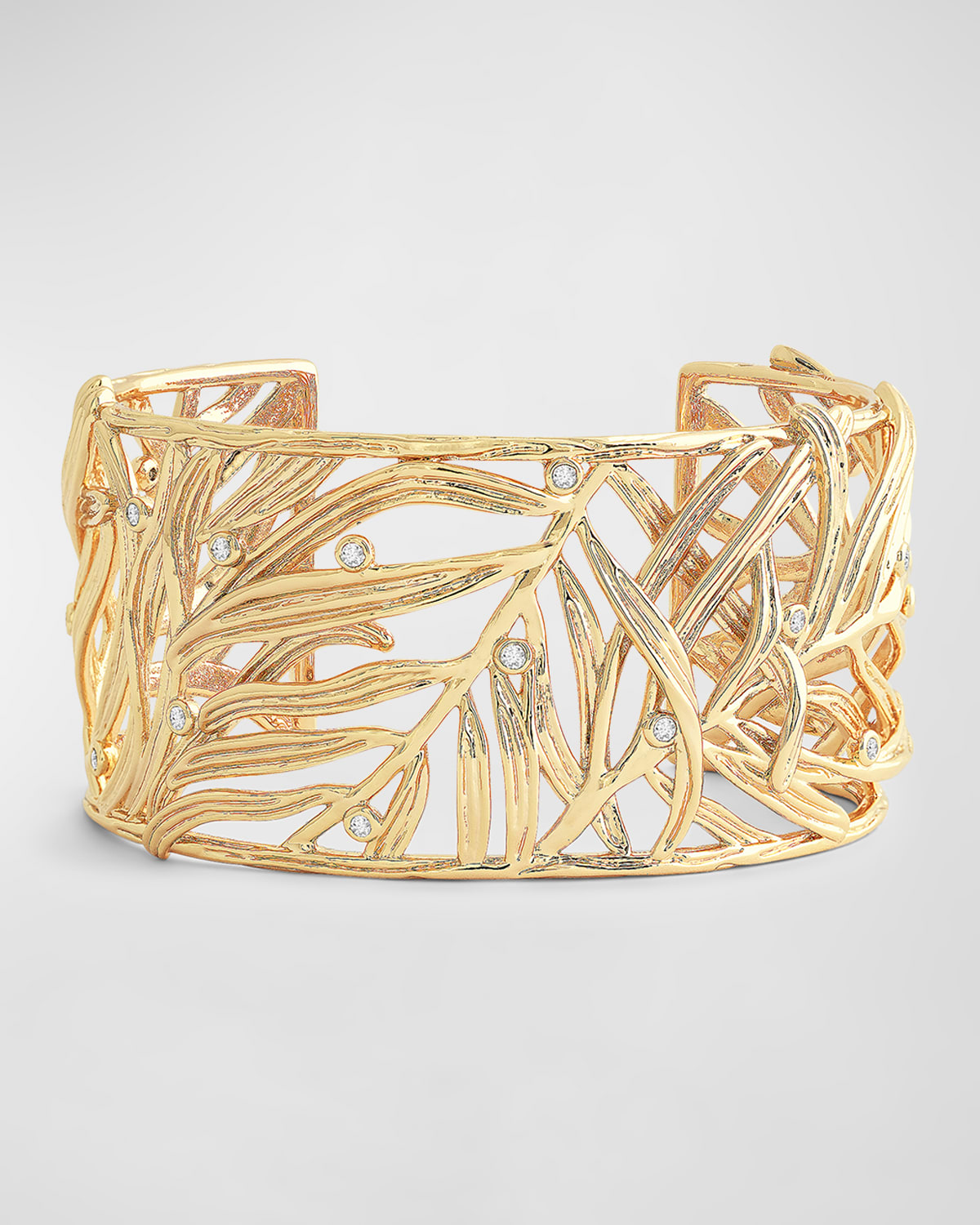 Palm Leaves Cuff