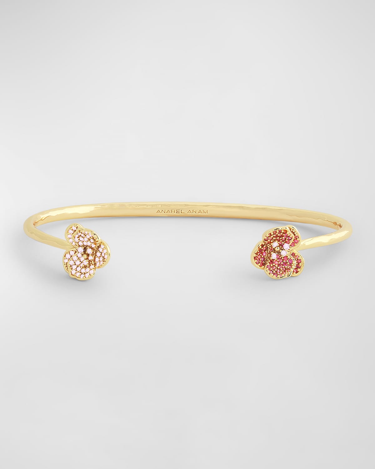 Orchid Pave Bangle