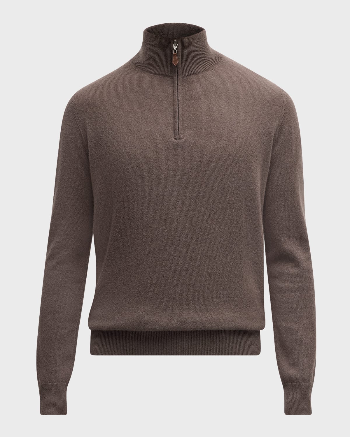 Men's Cashmere Quarter-Zip Sweater