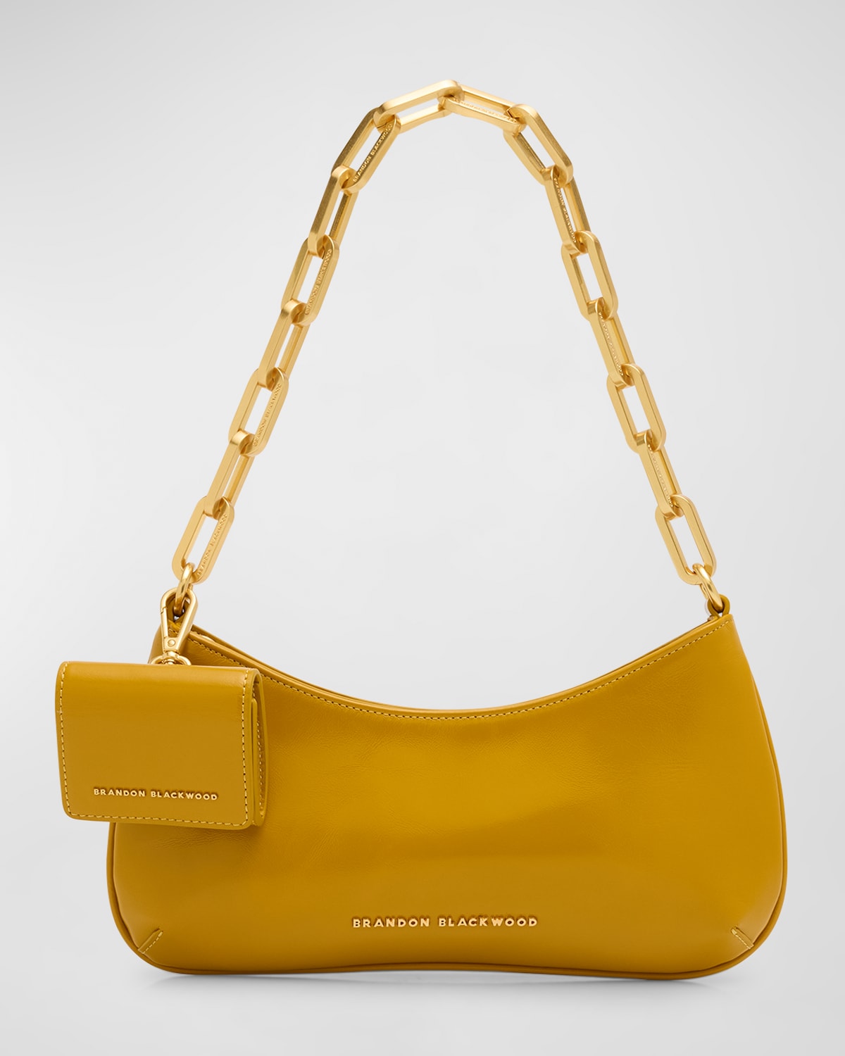Jacqueline Patent Leather Chain Shoulder Bag