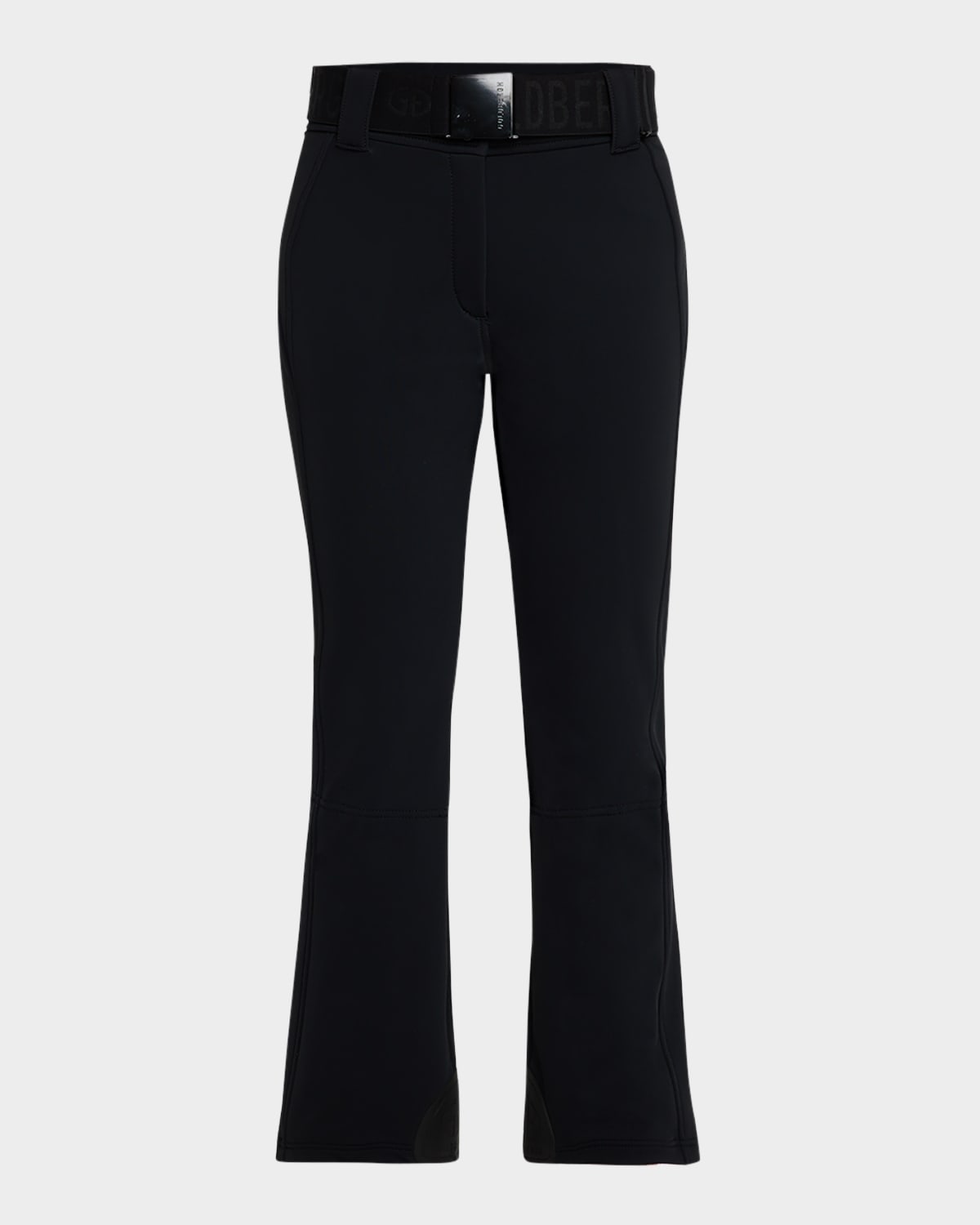 Shop Goldbergh Pippa Softshell Water-repellent Ski Pants In Black