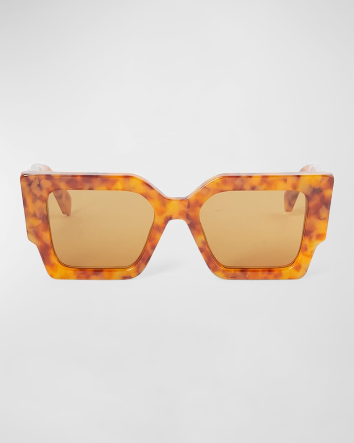 Off-white Oeri128 Catalina Sunglasses Sunglasses In 6d62 Light Havana Camel