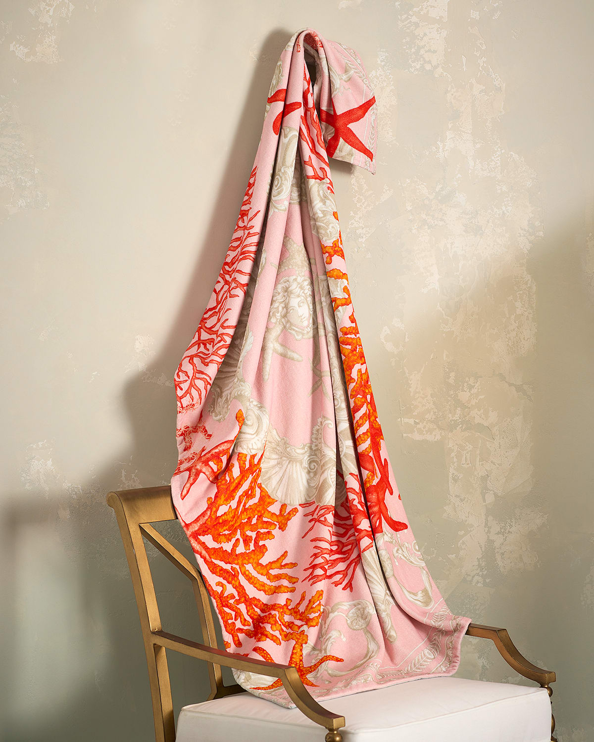 Versace Barocco De La Mer Beach Towel