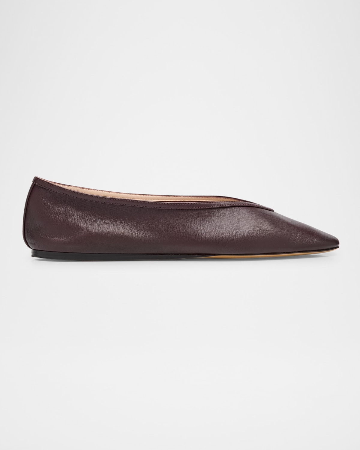 Luna Calfskin Ballerina Flats