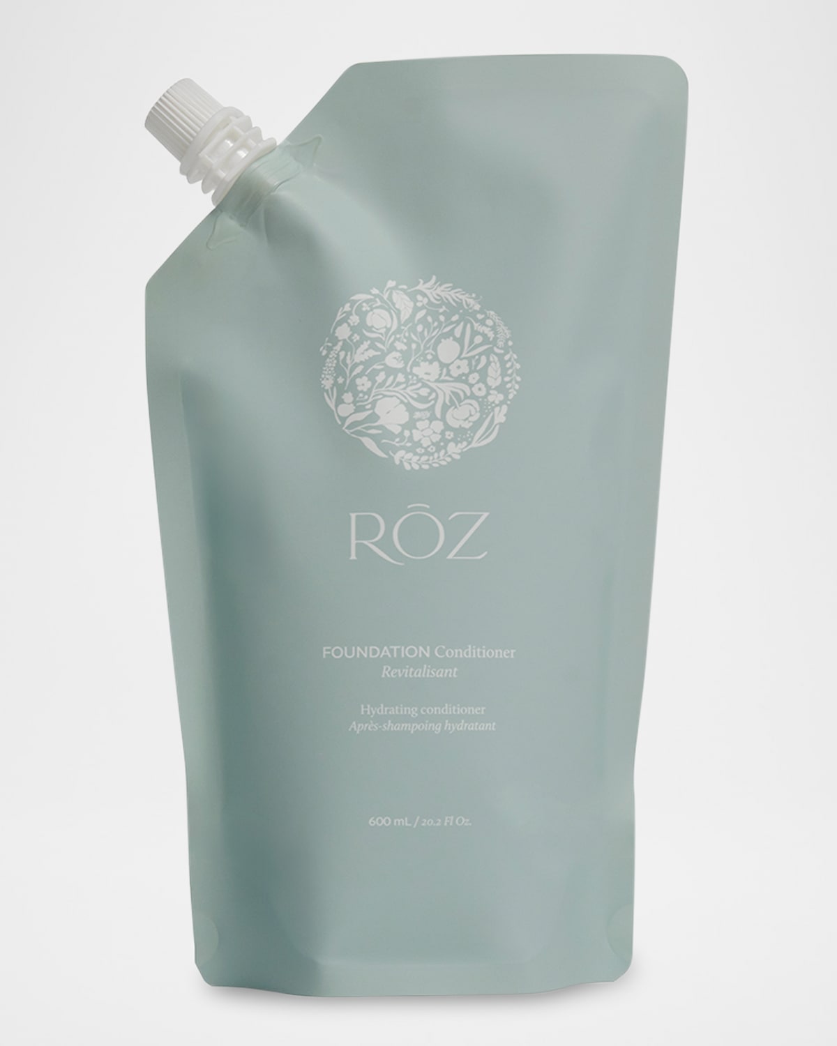 Rōz Hair Foundation Conditioner Refill Pouch, 20.28 Oz. In White