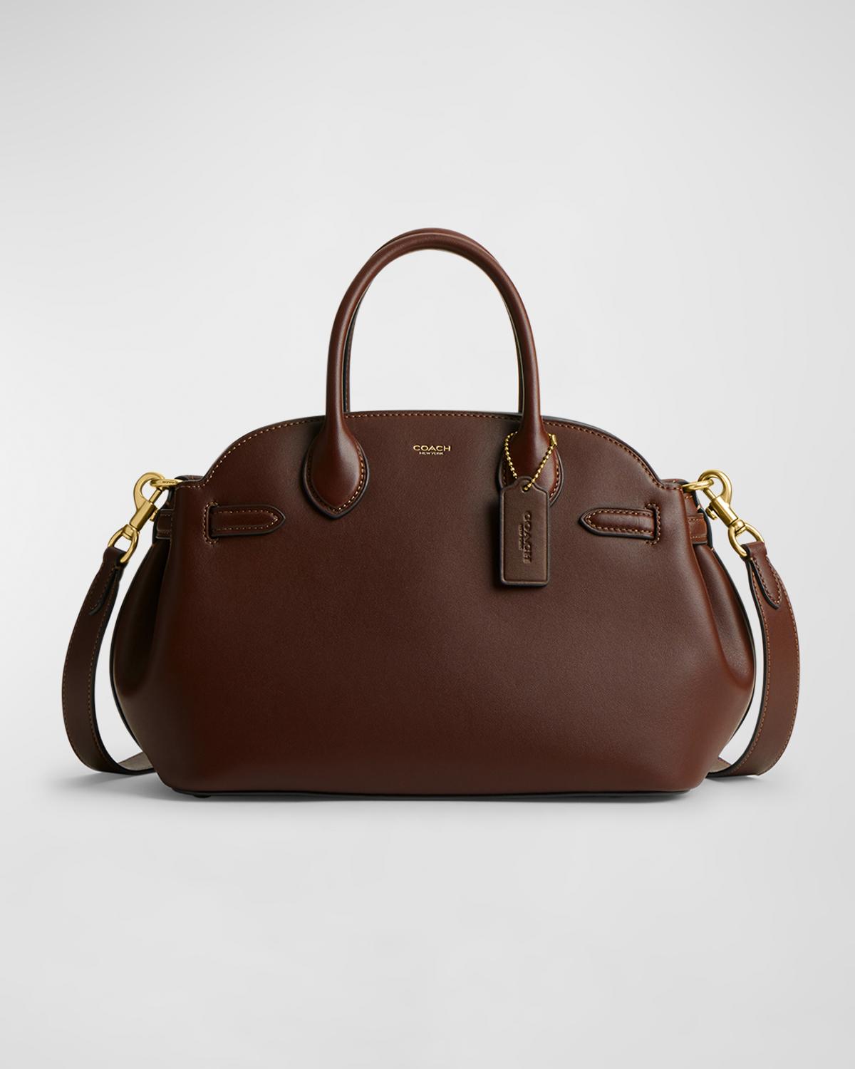 Coach Courage 28 Glovetanned Leather Top-Handle Bag | Smart Closet