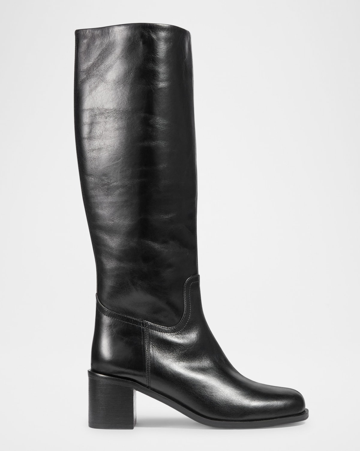 Claude Leather Knee Boots