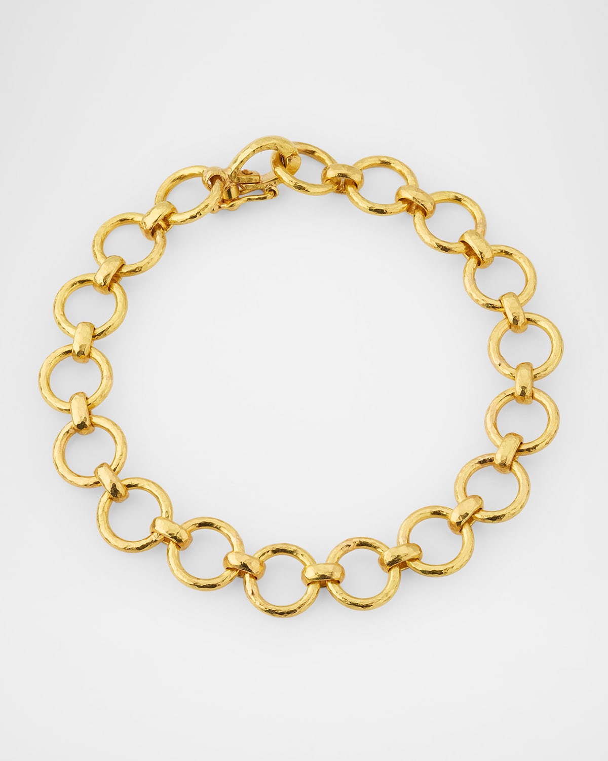 19K Yellow Gold Farnese Chain Link Bracelet