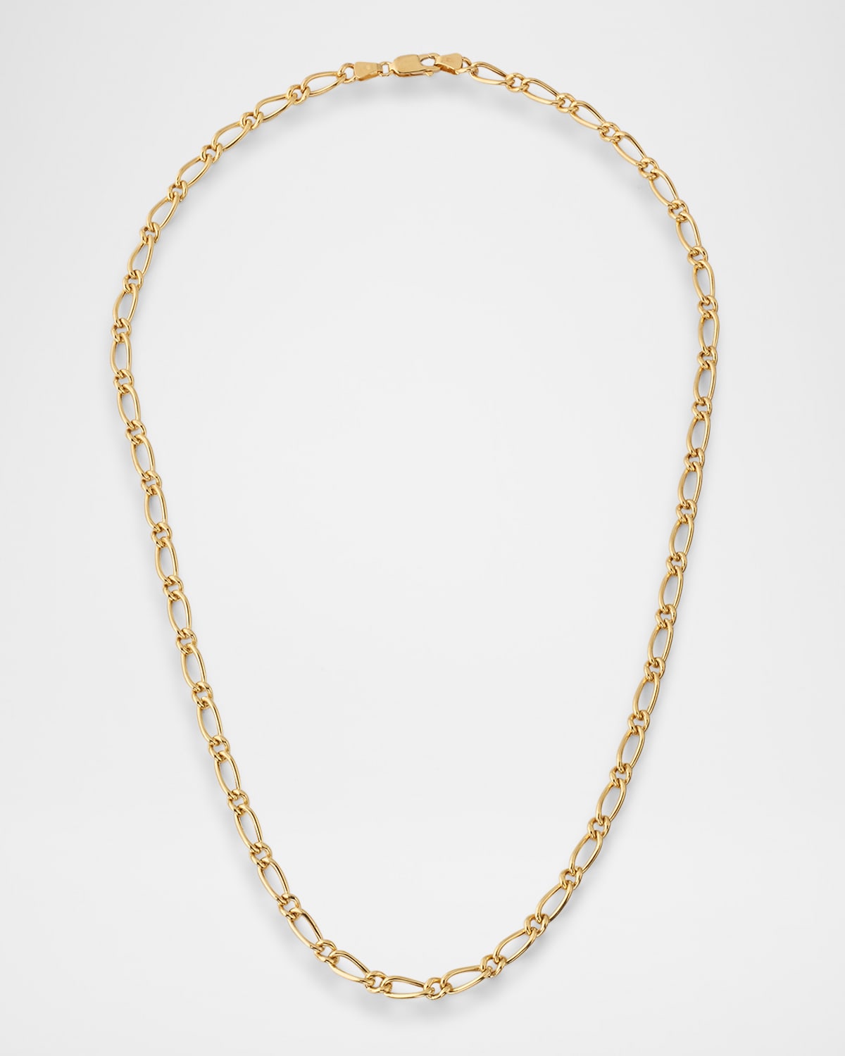 14K Yellow Gold Chain Necklace, 20"L