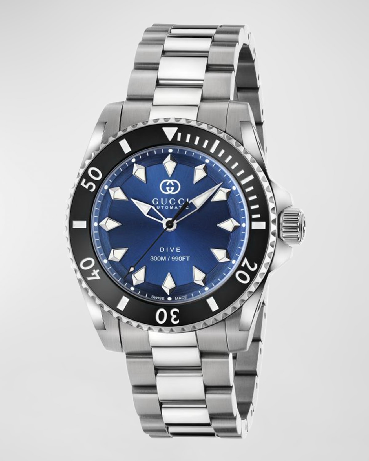 Dive Stainless Steel Watch, 40mm