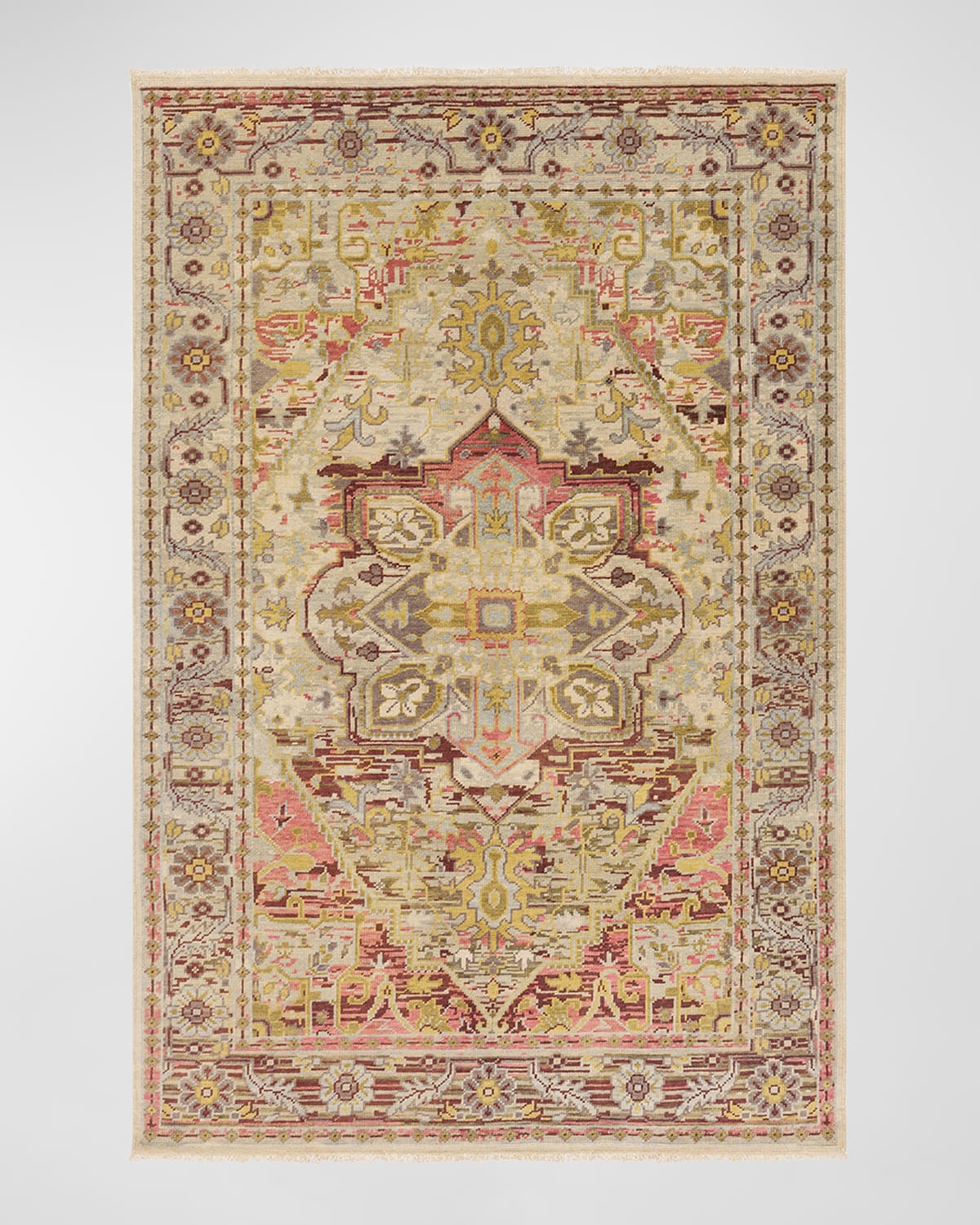 Surya Rugs Cappadocia Burgundy Hand-knotted Rug, 12' X 15' In Burgundy, Plum