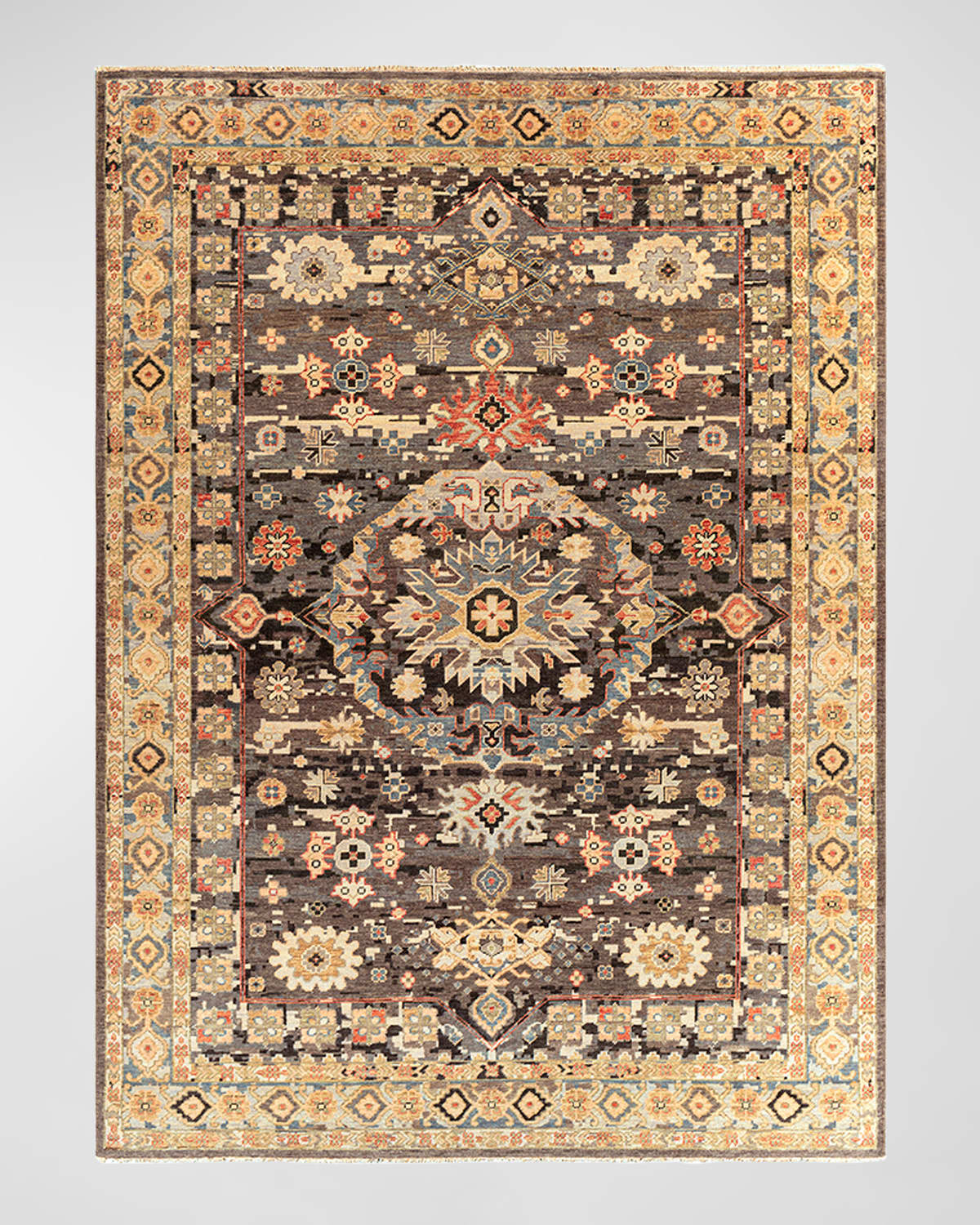 Surya Rugs Cappadocia Rust Hand-knotted Rug, 12' X 15' In Brown