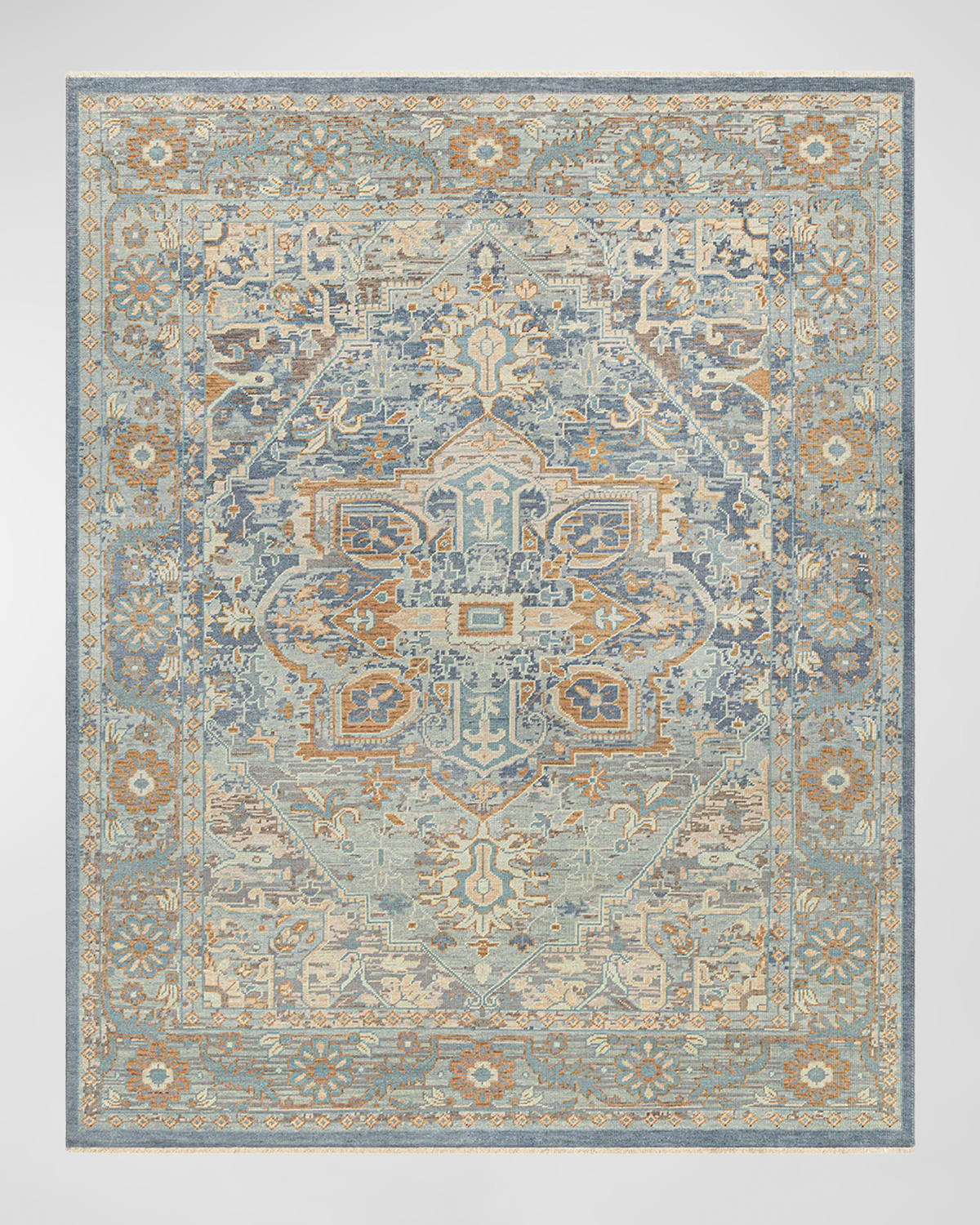 Surya Rugs Cappadocia Pale Blue Hand-knotted Rug, 9' X 13' In Multi