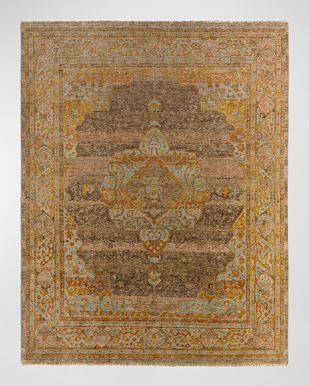 Surya Rugs Cappadocia Brown Hand-knotted Rug, 6' X 9' In Brown, Rust