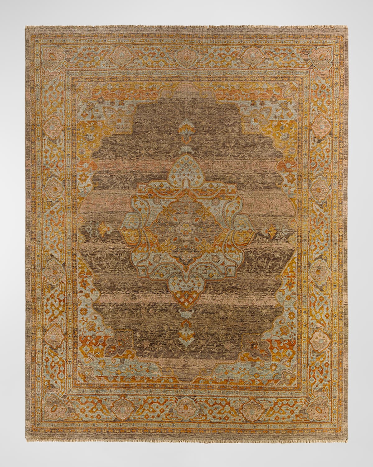 Surya Rugs Cappadocia Brown Hand-knotted Rug, 6' X 9'