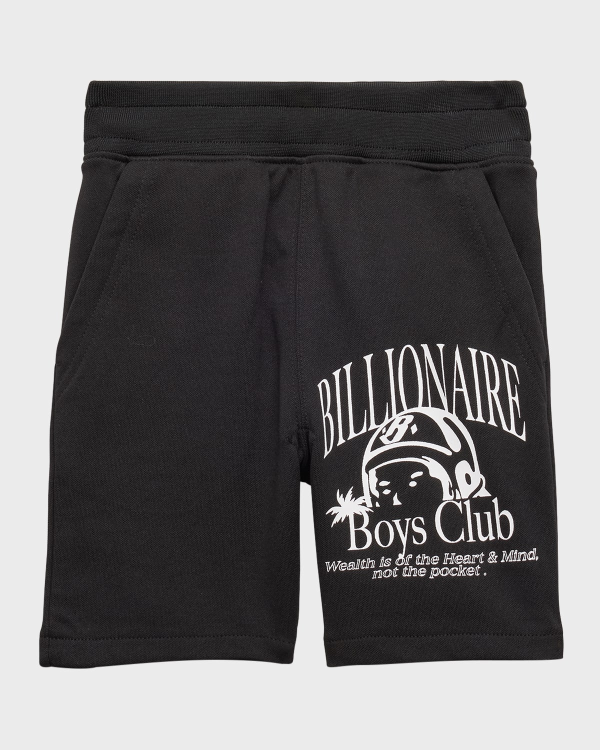 Billionaire Boys Club Kids' Boy's Ibiza Sweat Shorts In Black